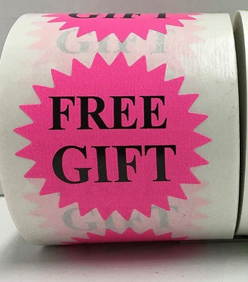 "Free Gift" Alibi Sticker